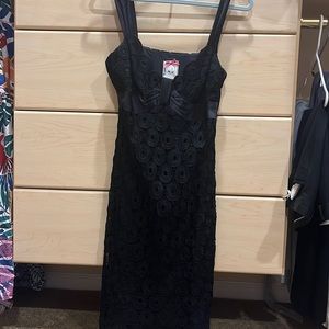 Yoana Baraschi black cocktail dress - size 8